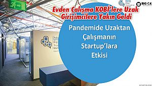Evden Çalışma KOBİ’lere Uzak Girişimcilere Yakın Geldi