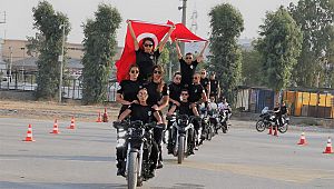 İzmir'de 57 polis motosikletli yunus timlerinde göreve başladı 