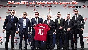 Misli.com, TFF 2. ve 3. Liglerin Yeni İsim Sponsoru Oldu
