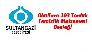 Okullara 103 Tonluk Temizlik Malzemesi Desteği