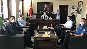 Polis Kökenli Başkan'dan Kaymakam'a 