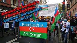 Almanya’da Karabağ’a Destek Yürüyüşü
