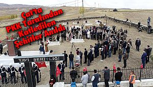 Çat'ta PKK Tarafından Katledilen Şehitler Anıldı