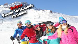 Erciyes Kayak Turizminde Patlama