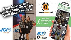 Genç Liderlerden ‘Görme Engelliler İçin Sesli Menü’ Projesi