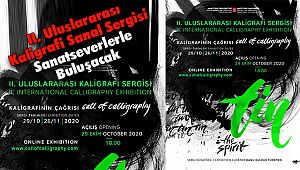 II. Uluslararası Kaligrafi Sanal Sergisi Sanatseverlerle Buluşacak