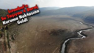 İstanbul'a Su Taşıyan 4 Baraj Kuruma Noktasına Geldi