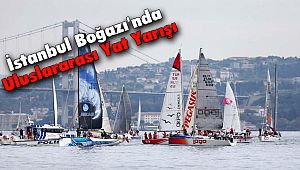 İstanbul Boğazı'nda Uluslararası Yat Yarışı