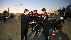 Kütahya'da Motosikletli Polis Timleri Göreve Başladı 