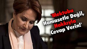 'Mektuba Hamasetle Değil, Hakkıyla Cevap Verin!'