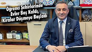 Öğrenci Şehirlerinde Evler Boş Kaldı, Kiralar Düşmeye Başladı