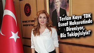 Terlan Kaya 'TDK Esnafa Hakaretinde Direniyor'
