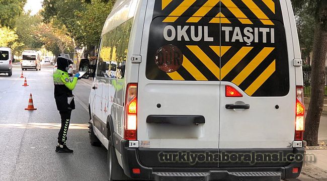 Türkiye Genelinde 30 Bin Okul Servis Aracı Denetlendi