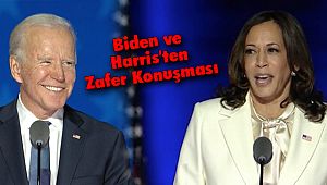 ABD'nin Yeni Başkanı Biden ve Yardımcısı Harris'ten Zafer Konuşması