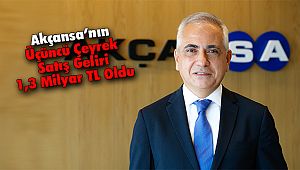 Akçansa’nın Üçüncü Çeyrek Satış Geliri 1,3 Milyar TL Oldu