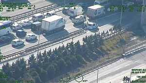 Antalya Trafiği Havadan ve Karadan Denetlendi