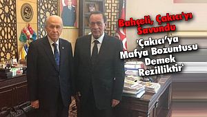 Bahçeli: 'Çakıcı’ya Mafya Bozuntusu Demek Rezilliktir'