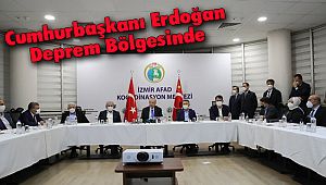 Cumhurbaşkanı Erdoğan Deprem Bölgesinde