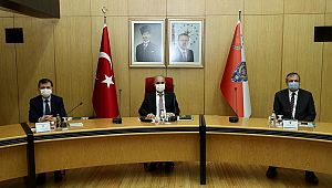 EGM Aktaş, Yeni Daire Başkanı Levent Eke'ye başarılar diledi 