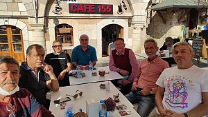 Emekli Polisler Cafe 155'de buluştu 