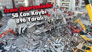 İzmir Depreminde 58 Can Kaybı 896 Yaralı