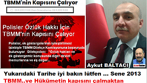 Polis Emeklisi İnsanca Yaşam Hakkı İstiyor..!