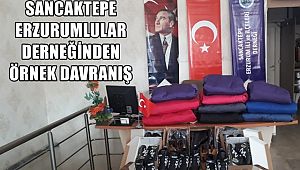 Sancaktepe Erzurumlular Derneğinden Örnek Davranış 