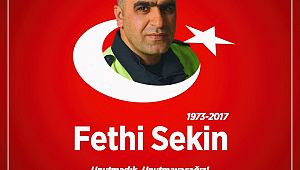 Şehit Polis Fethi Sekin'i Unutmadık, Unutmayacağız..! 