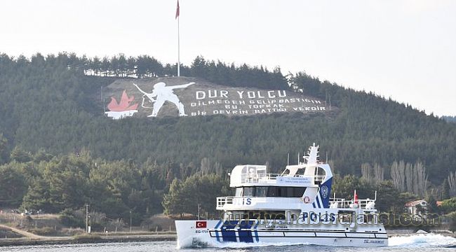 Şehit Polisin ismi Deniz Eğitim Gemisine verildi