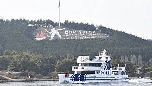Şehit Polisin ismi Deniz Eğitim Gemisine verildi 