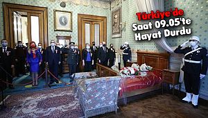 Türkiye'de Saat 09.05'te Hayat Durdu