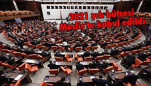 2021 yılı bütçesi Meclis'te kabul edildi