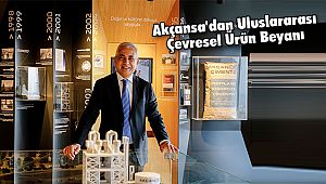 Akçansa'dan Uluslararası Çevresel Ürün Beyanı