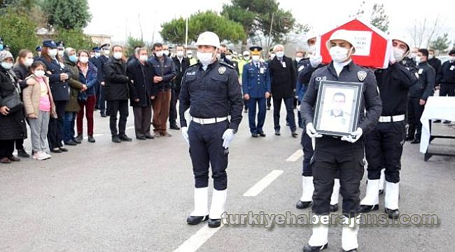 Şehit Polis Törenle Ebediyete Uğurlandı