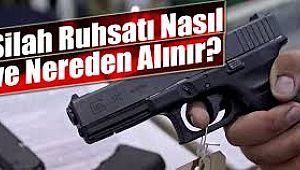  Silah Ruhsatları İçin Yeni DÜZENLEME 