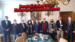 Davutoğlu’ndan TGC ve Mahmutpaşa Esnafına Ziyaret