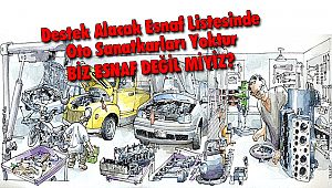 Destek Alacak Esnaf Listesinde Oto Sanatkarları Yoktur