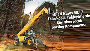 Dieci Icarus 40.17 Teleskopik Yükleyicilerde Kaçırılmayacak Leasing Kampanyası 