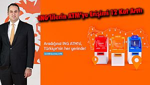 ING’lilerin ATM’ye Erişimi 12 Kat Arttı