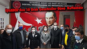 İŞGADER'den 10 Ocak Gazeteciler Günü Kutlaması