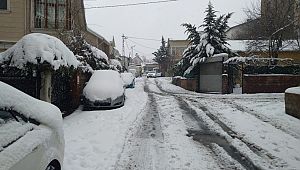 İstanbul'da Beklenen Kar Yağışı Geldi