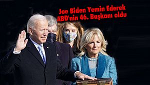 Joe Biden yemin ederek ABD'nin 46. Başkanı oldu 
