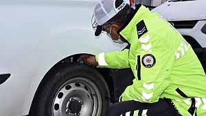 Kış Lastiği Takmayan Sürücülere CEZA Kesildi