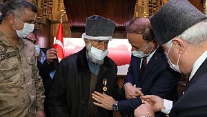 Siverekli Kore Gazisi 68 Yıl Sonra Madalyasına Kavuştu