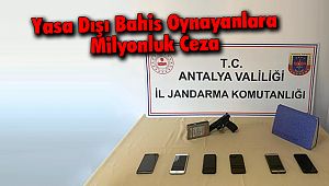 Yasa Dışı Bahis Oynayanlara Milyonluk Ceza