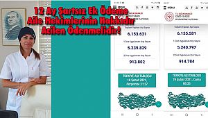 12 Ay Şartsız Ek Ödeme Aile Hekimlerinin Hakkıdır Acilen Ödenmelidir!