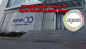 200 yıllık Sigorta Geçmişi ile Ageas AvivaSA'ya Ortak Oluyor