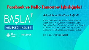 Facebook ve Hello Tomorrow'dan BAŞLAT Kampanyası