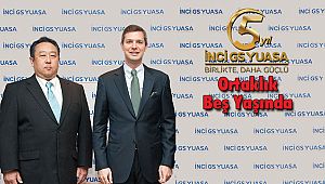 İnci GS Yuasa Ortaklığı Beş Yaşında