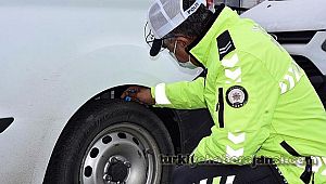 Kış Lastiği Takmayan 511 Sürücüye CEZA Kesildi